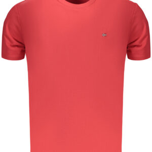 NAPAPIJRI Herren-T-Shirt mit kurzen Ärmeln, Rot