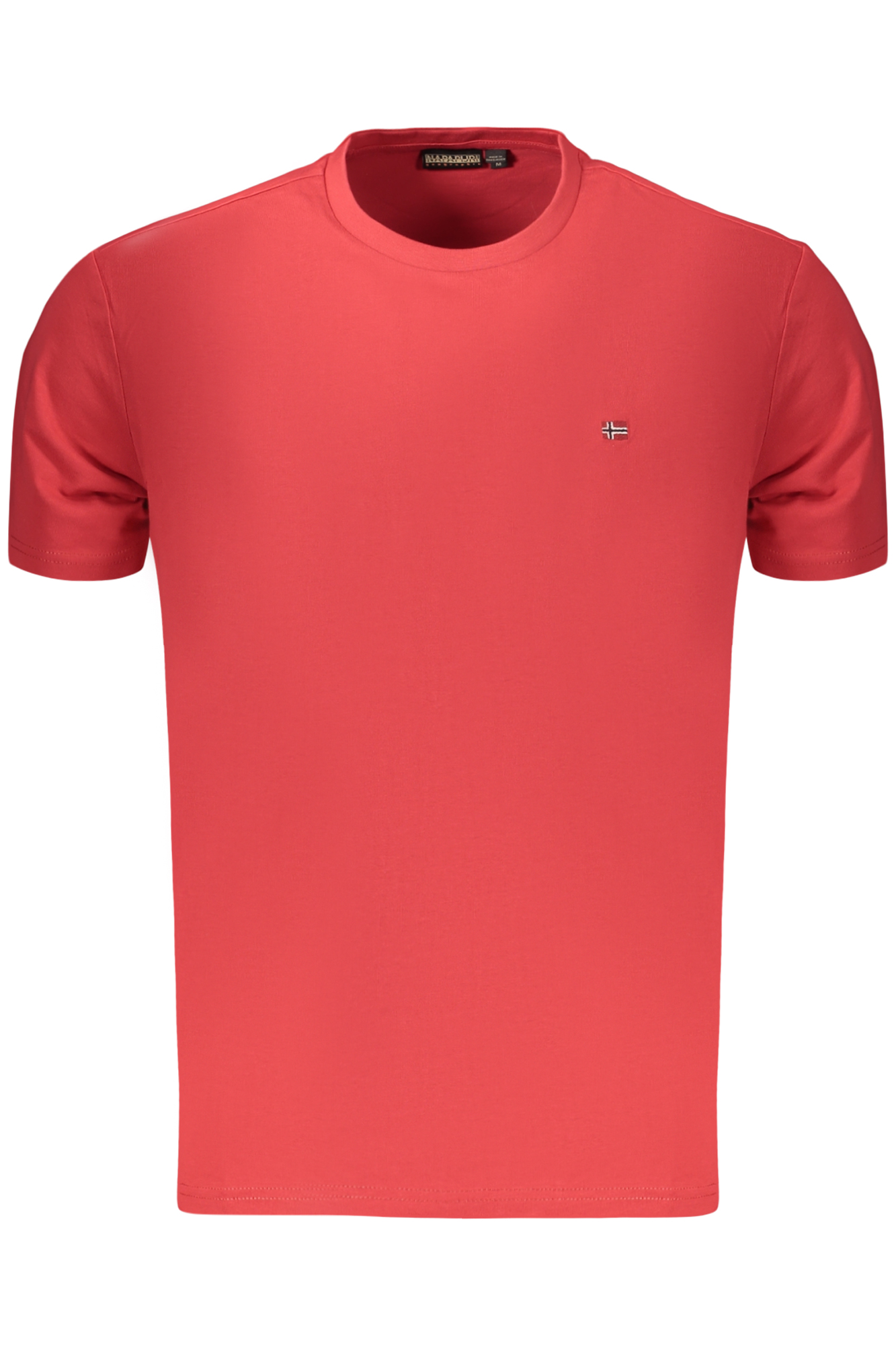NAPAPIJRI Herren-T-Shirt mit kurzen Ärmeln, Rot