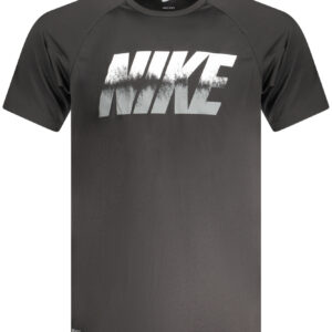 NIKE HERREN KURZARM-T-SHIRT SCHWARZ