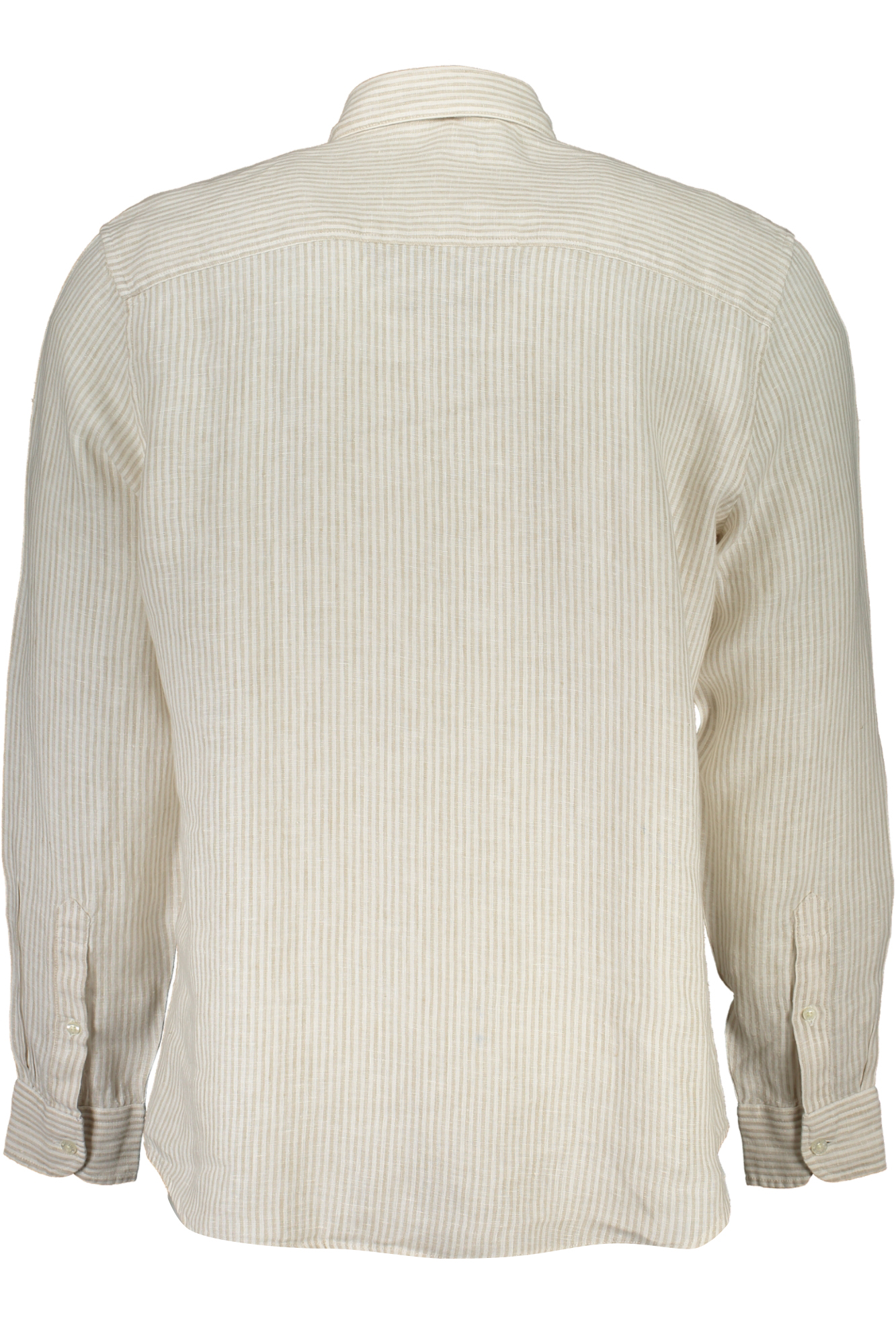 LANGARMHEMD FÜR HERREN VON NORTH SAILS BEIGE – Bild 3