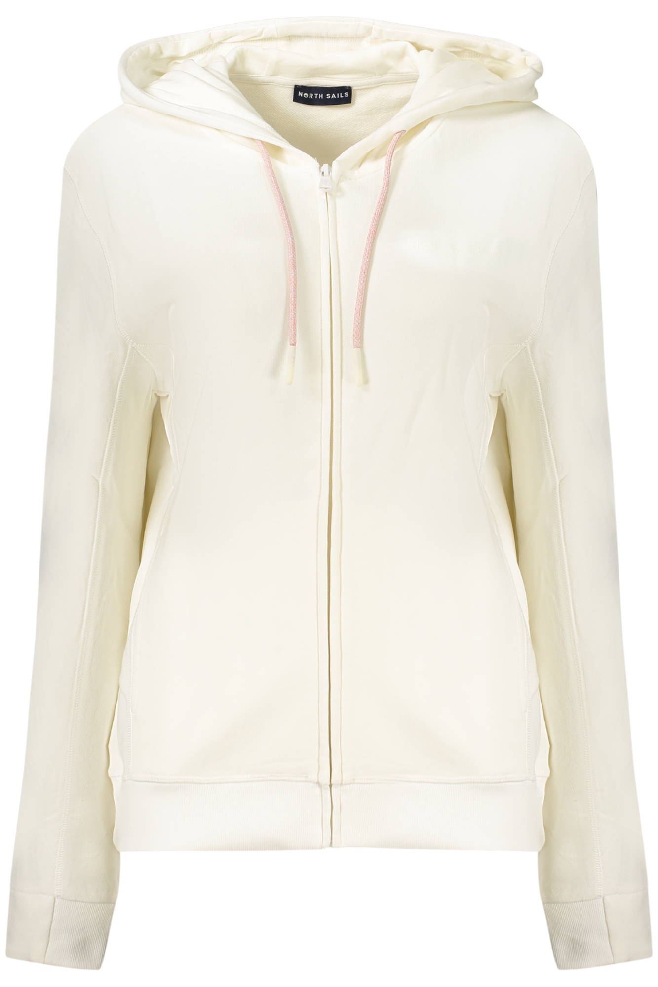 NORTH SAILS DAMEN-SWEATSHIRT MIT REISSVERSCHLUSS, WEISS