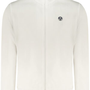 NORTH SAILS HERREN WEISSES SWEATSHIRT MIT REISSVERSCHLUSS