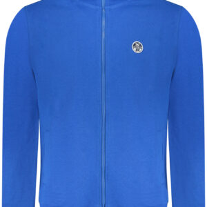 NORTH SAILS HERREN BLAUES SWEATSHIRT MIT REISSVERSCHLUSS