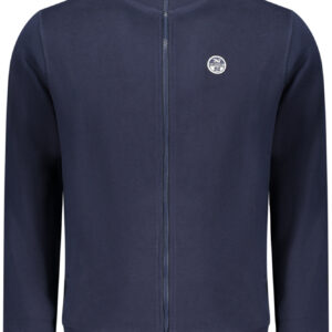 NORTH SAILS HERREN BLAUES SWEATSHIRT MIT REISSVERSCHLUSS