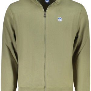 NORTH SAILS HERREN-SWEATSHIRT MIT ZIP GRÜN