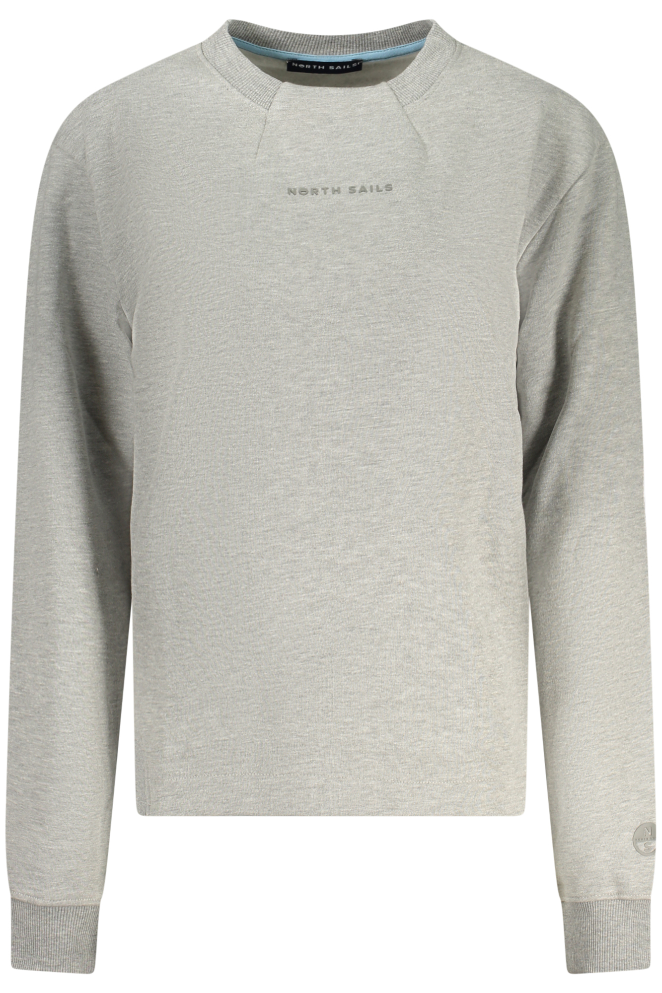 NORTH SAILS DAMEN-SWEATSHIRT MIT REISSVERSCHLUSS, GRAU