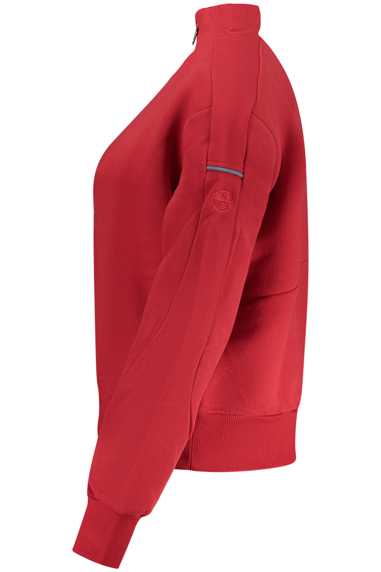 NORTH SAILS DAMEN ROTES SWEATSHIRT MIT REISSVERSCHLUSS – Bild 3