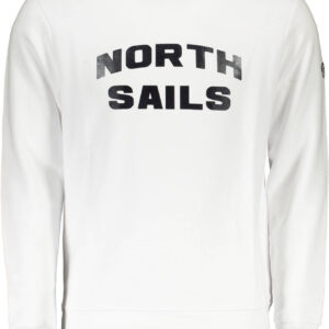 NORTH SAILS HERREN-SWEATSHIRT MIT ZIP WEISS