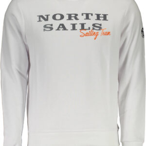 NORTH SAILS HERREN-SWEATSHIRT MIT ZIP WEISS