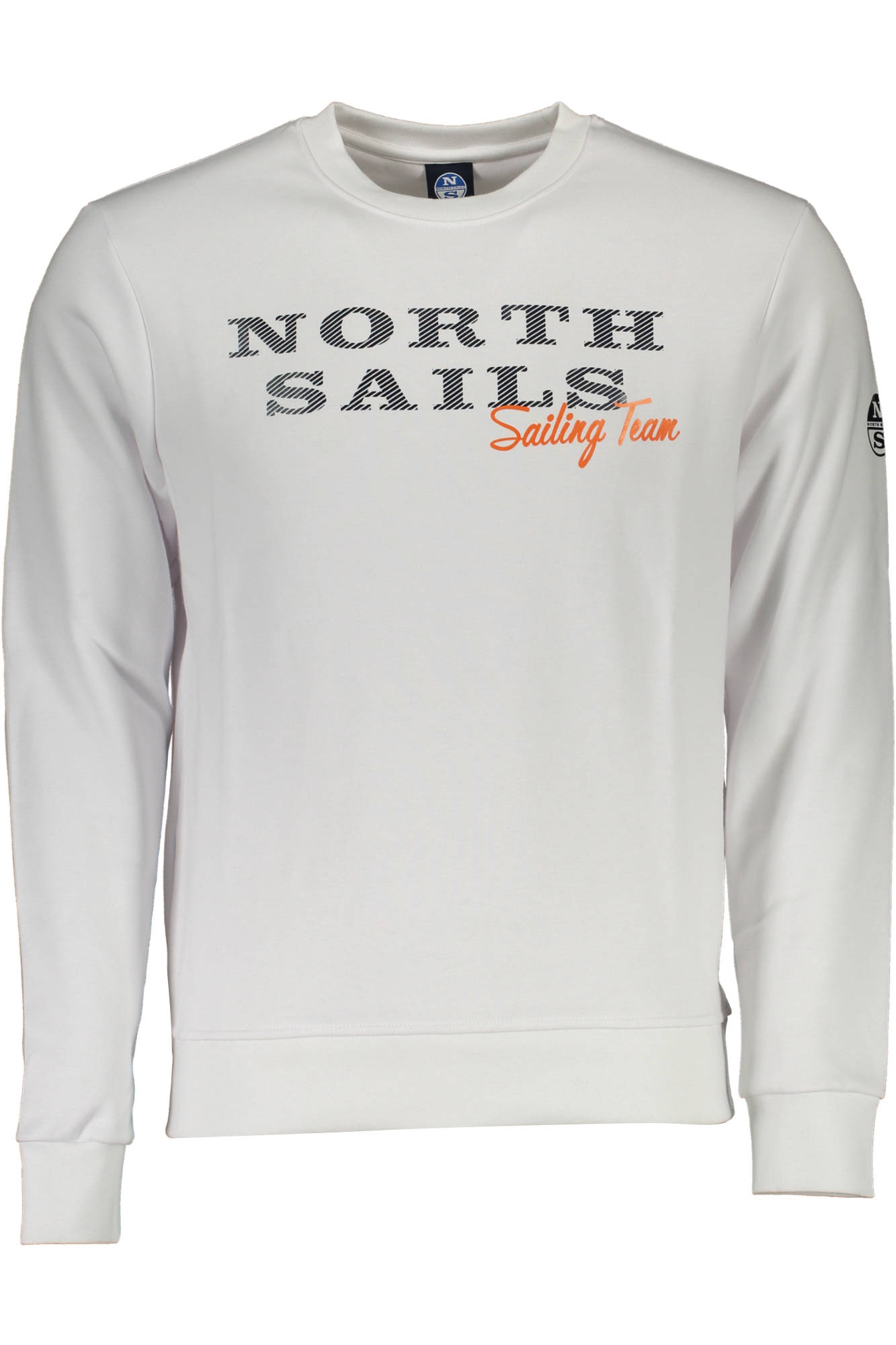 NORTH SAILS HERREN-SWEATSHIRT MIT ZIP WEISS