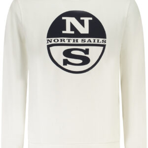 NORTH SAILS HERREN-SWEATSHIRT MIT ZIP WEISS