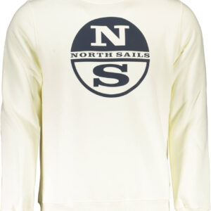 NORTH SAILS WEISSES HERREN SWEATSHIRT OHNE REISSVERSCHLUSS
