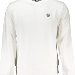 NORTH SAILS WEISSES SWEATSHIRT FÜR HERREN MIT REISSVERSCHLUSS