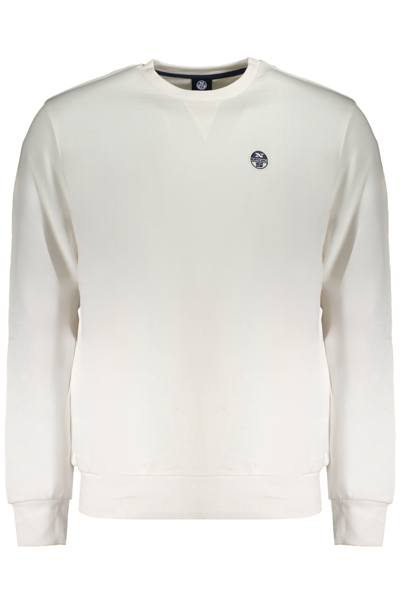 NORTH SAILS WEISSES SWEATSHIRT FÜR HERREN MIT REISSVERSCHLUSS