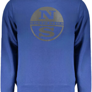 NORTH SAILS BLAUES SWEATSHIRT FÜR HERREN MIT REISSVERSCHLUSS