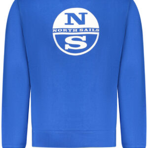 NORTH SAILS HERREN BLAUES SWEATSHIRT MIT REISSVERSCHLUSS