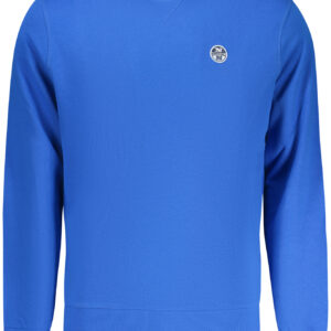 NORTH SAILS HERREN BLAUES SWEATSHIRT MIT REISSVERSCHLUSS
