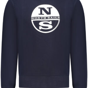 NORTH SAILS HERREN BLAUES SWEATSHIRT MIT REISSVERSCHLUSS