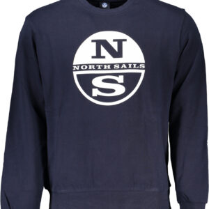 NORTH SAILS BLAUES SWEATSHIRT FÜR HERREN MIT REISSVERSCHLUSS