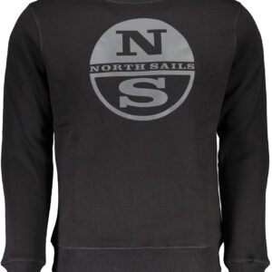 NORTH SAILS SCHWARZES HERREN SWEATSHIRT OHNE REISSVERSCHLUSS
