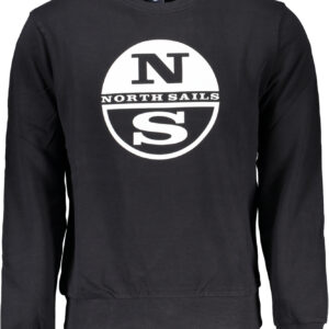 NORTH SAILS SCHWARZES HERREN-SWEATSHIRT MIT REISSVERSCHLUSS