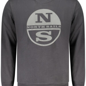 NORTH SAILS HERREN-SWEATSHIRT MIT REISSVERSCHLUSS SCHWARZ
