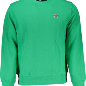 NORTH SAILS GRÜNES HERREN-SWEATSHIRT MIT REISSVERSCHLUSS