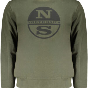 NORTH SAILS GRÜNES HERREN-SWEATSHIRT MIT REISSVERSCHLUSS