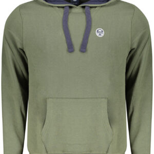 NORTH SAILS HERREN-SWEATSHIRT MIT REISSVERSCHLUSS, GRÜN