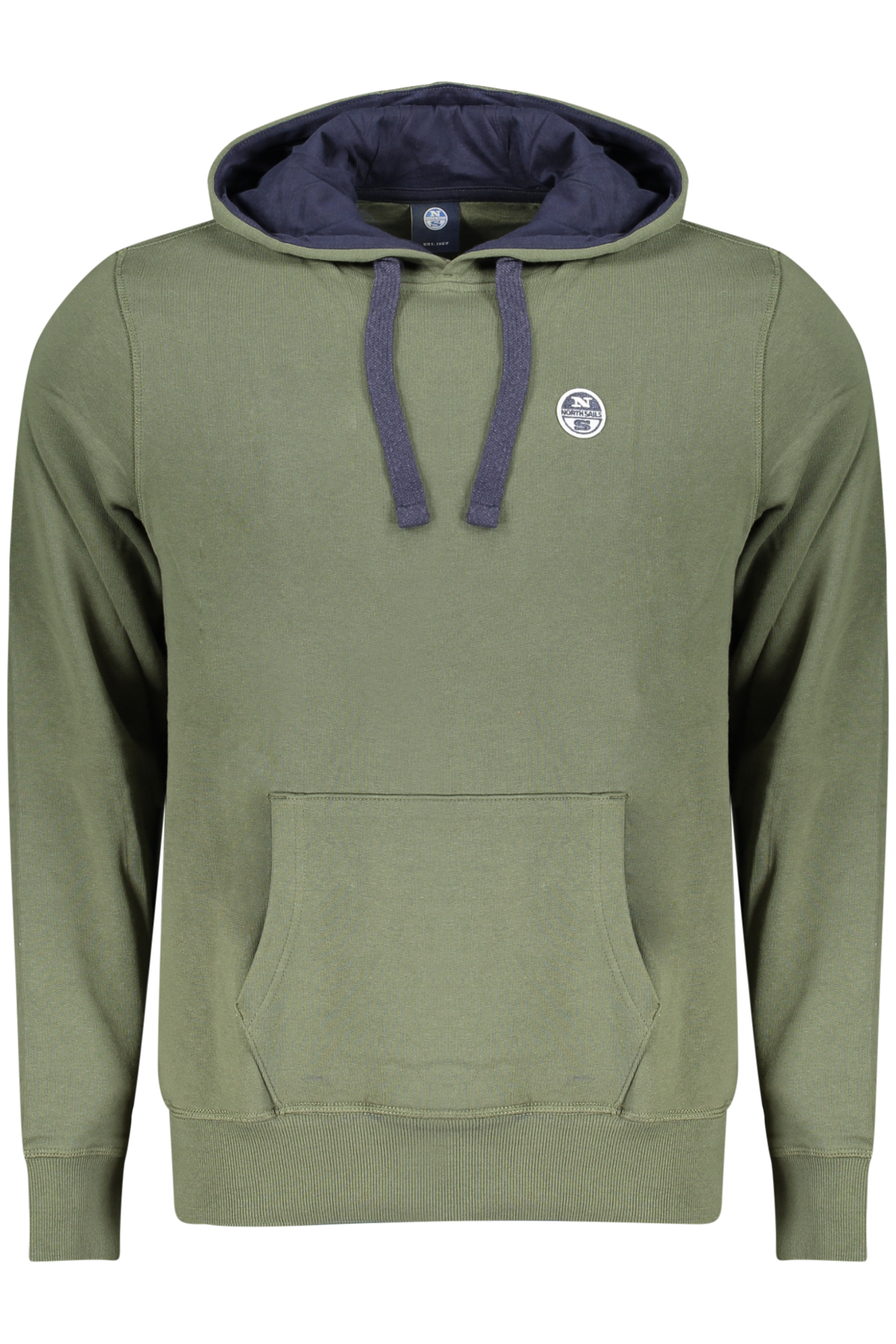 NORTH SAILS HERREN-SWEATSHIRT MIT REISSVERSCHLUSS, GRÜN