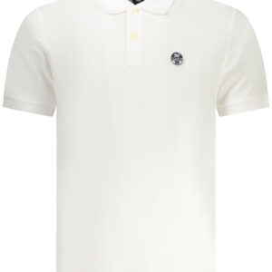 NORTH SAILS HERREN-POLOSHIRT MIT KURZEN ÄRMELN, WEISS