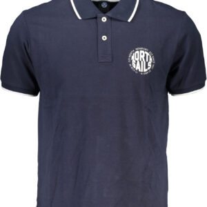 NORTH SAILS HERREN-KURZÄRMELIGES POLOSHIRT BLAU