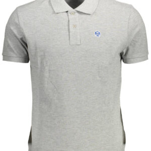 NORTH SAILS HERREN KURZARM POLO GRAU