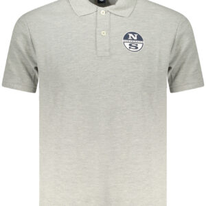 NORTH SAILS HERREN KURZARM POLOSHIRT GRAU