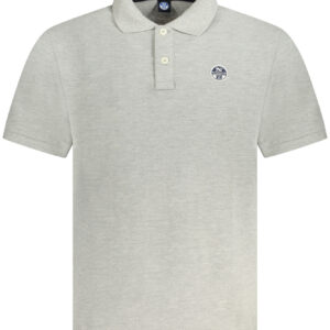 NORTH SAILS HERREN KURZARM POLOSHIRT GRAU