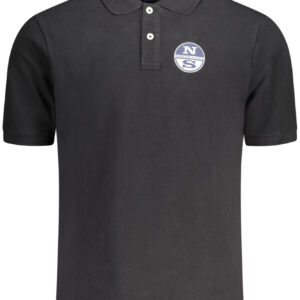 NORTH SAILS HERREN KURZARM POLO SCHWARZ