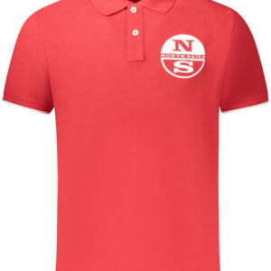 NORTH SAILS HERREN KURZARM POLOSHIRT ROT