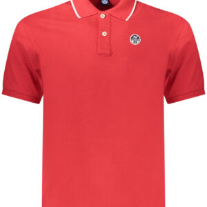 NORTH SAILS HERREN KURZARM POLOSHIRT ROT