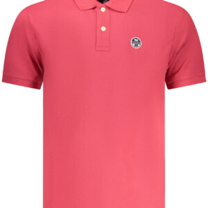 NORTH SAILS HERREN-POLOSHIRT MIT KURZEN ÄRMELN, ROT