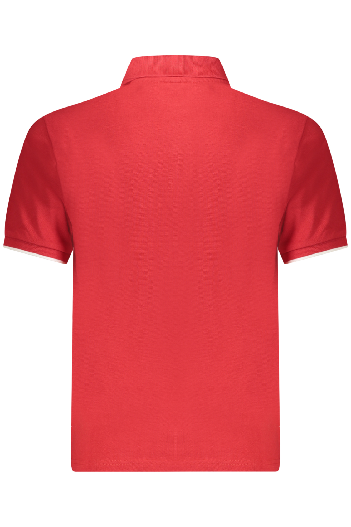 NORTH SAILS HERREN KURZARM POLOSHIRT ROT – Bild 2