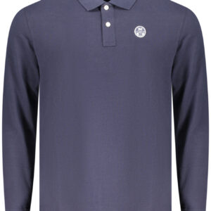 NORTH SAILS HERREN LANGARM POLOSHIRT, BLAU
