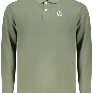 NORTH SAILS HERREN LANGARM POLOSHIRT, GRÜN