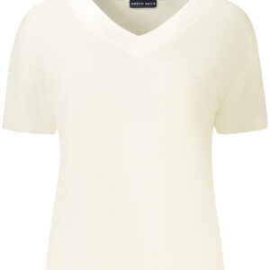 NORTH SAILS DAMEN-T-SHIRT MIT KURZEN ÄRMELN, WEISS