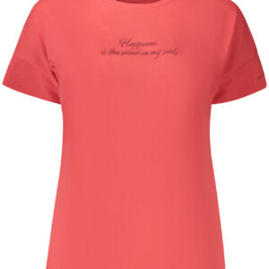 NORTH SAILS DAMEN-T-SHIRT MIT KURZEN ÄRMELN, ROT