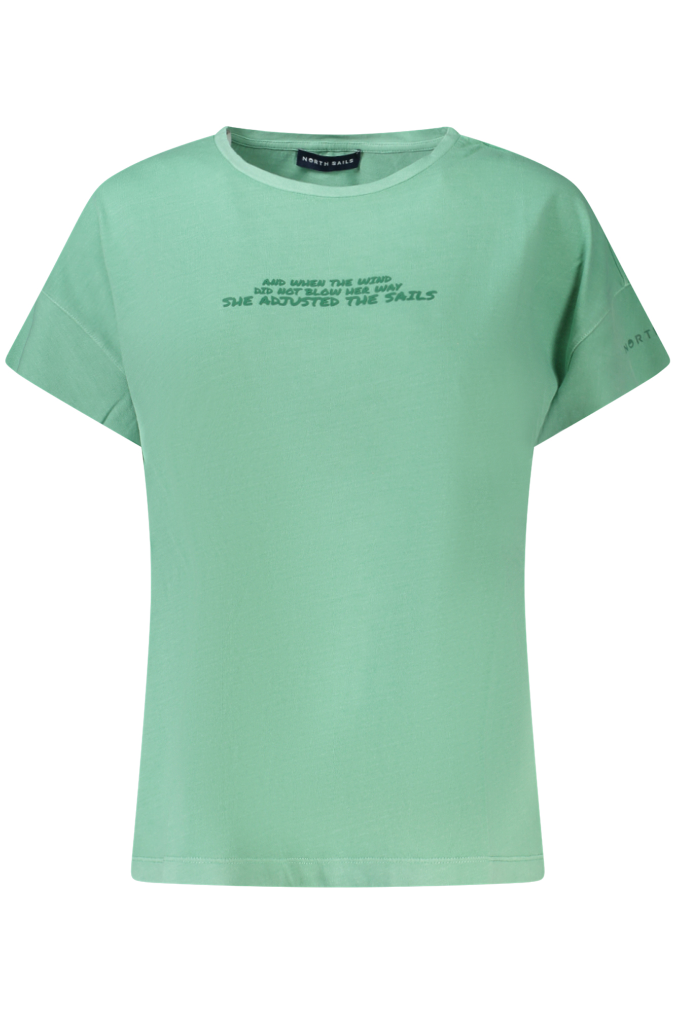 NORTH SAILS GRÜNES DAMEN-KURZARM-T-SHIRT