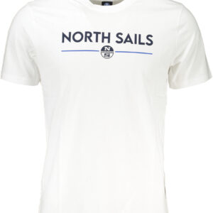 NORTH SAILS HERREN-KURZÄRMELIGES T-SHIRT WEISS
