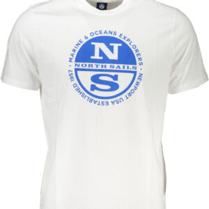 NORTH SAILS HERREN-KURZÄRMELIGES T-SHIRT WEISS