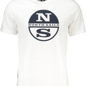 NORTH SAILS HERREN-KURZÄRMELIGES T-SHIRT WEISS