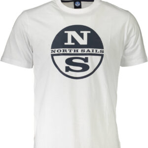 NORTH SAILS KURZARM-T-SHIRT HERREN WEISS