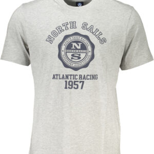 NORTH SAILS HERREN-KURZÄRMELIGES T-SHIRT GRAU